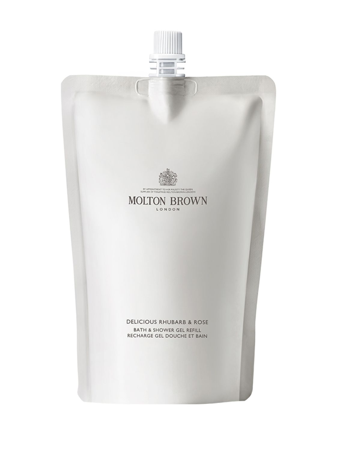 Molton Brown Delicious Rhubarb & Rose Refill Bath and Shower Gel 400 ml von MOLTON BROWN