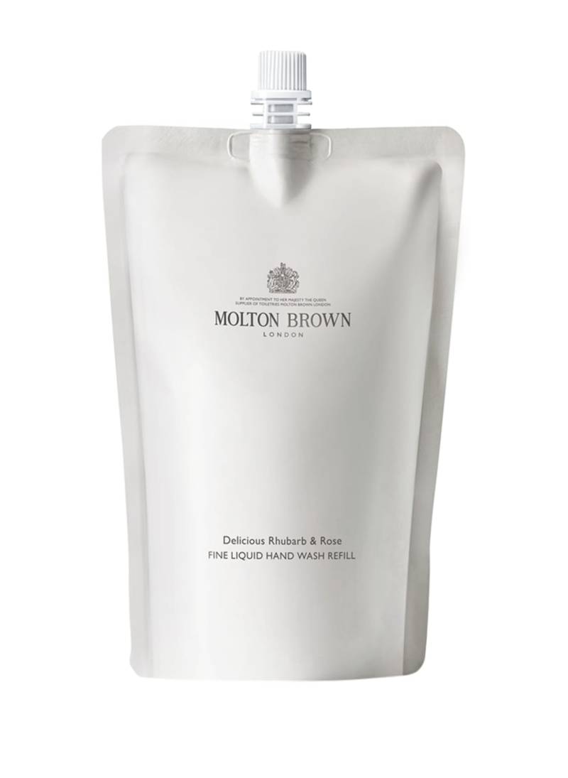 Molton Brown Delicious Rhubarb & Rose Refill Fine Liquid Hand Wash 400 ml von MOLTON BROWN