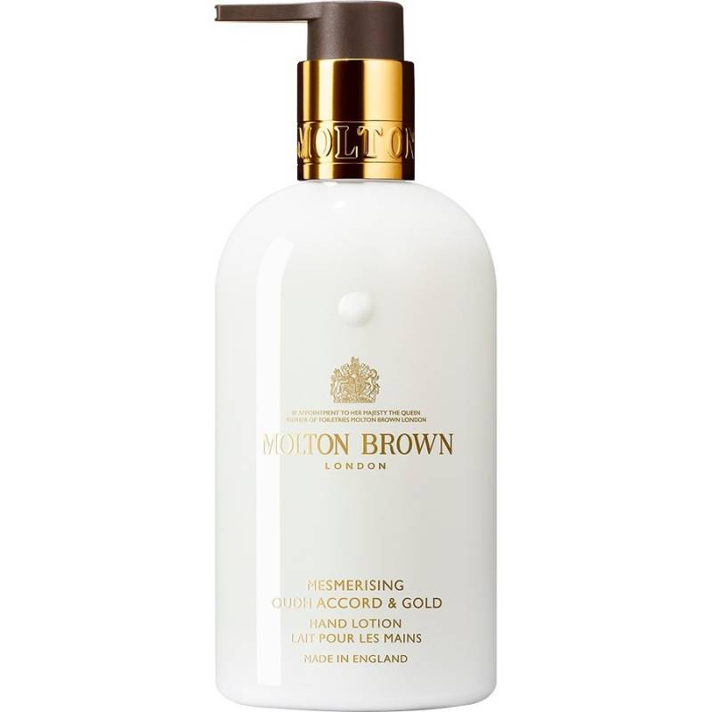 Molton Brown Hand Care Molton Brown Hand Care Mesmerising Oudh Accord & Gold Hand Lotion handcreme 300.0 ml von MOLTON BROWN