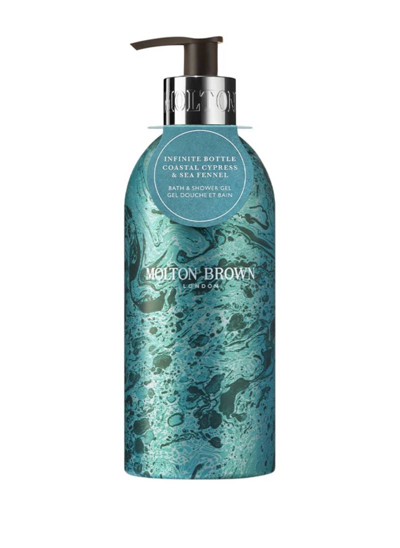 Molton Brown Infinite Bottle Coastal Cypress & Sea Fennel Refillable Bath & Shower Gel 400 ml von MOLTON BROWN