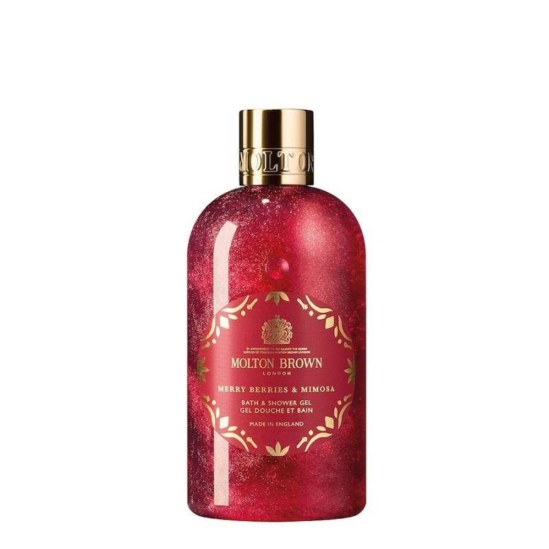 Molton Brown  Molton Brown Merry Berries & Mimosa Bath & Shower Gel duschgel 300.0 ml von MOLTON BROWN