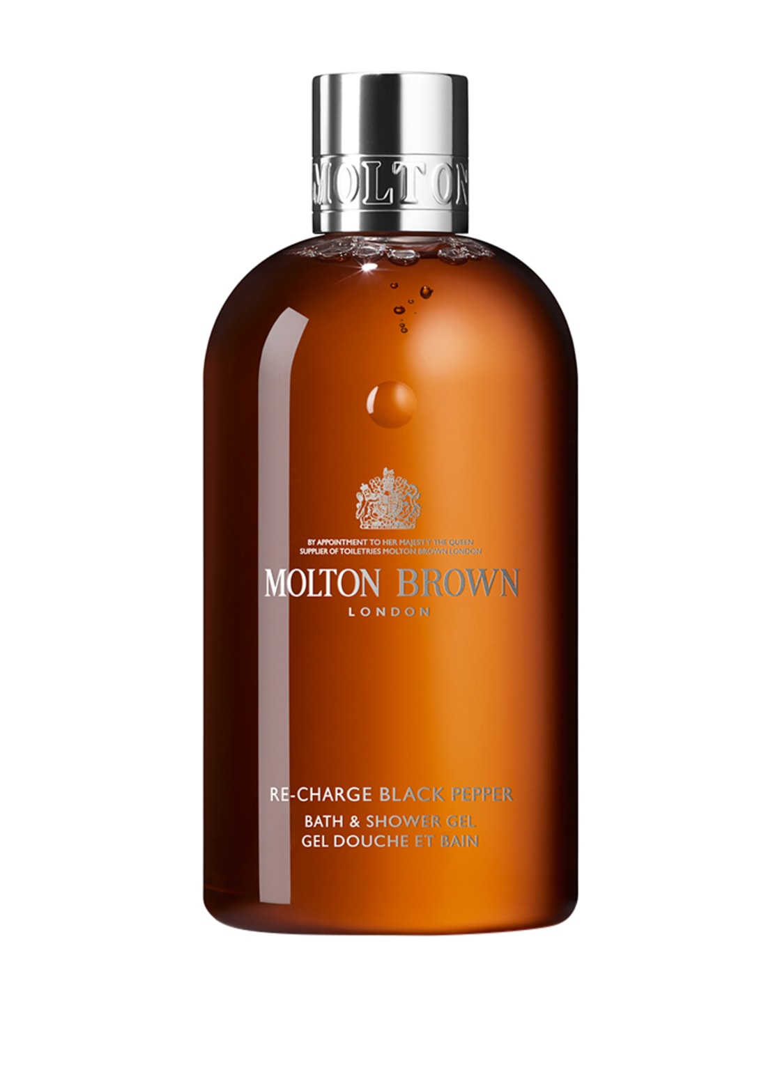 Molton Brown Re-Charge Black Pepper Bath & Shower Gel 300 ml von MOLTON BROWN