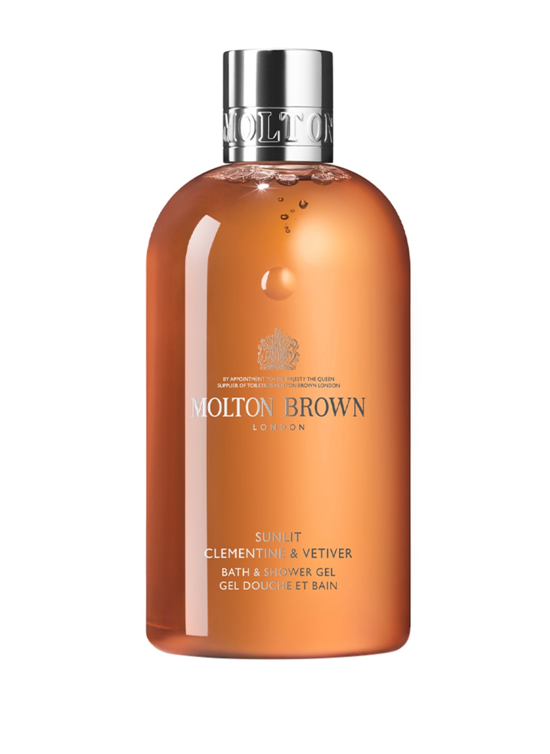 Molton Brown Sunlit Clementine & Vetiver Bath & Shower Gel 300 ml Molton Brown Sunlit Clementine & Vetiver Bath & Shower Gel 300 ml von MOLTON BROWN