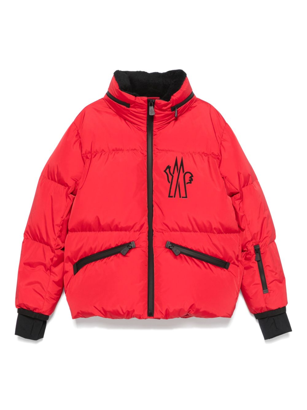 MONCLER GRENOBLE KIDS Verdons jacket - Red von MONCLER GRENOBLE KIDS