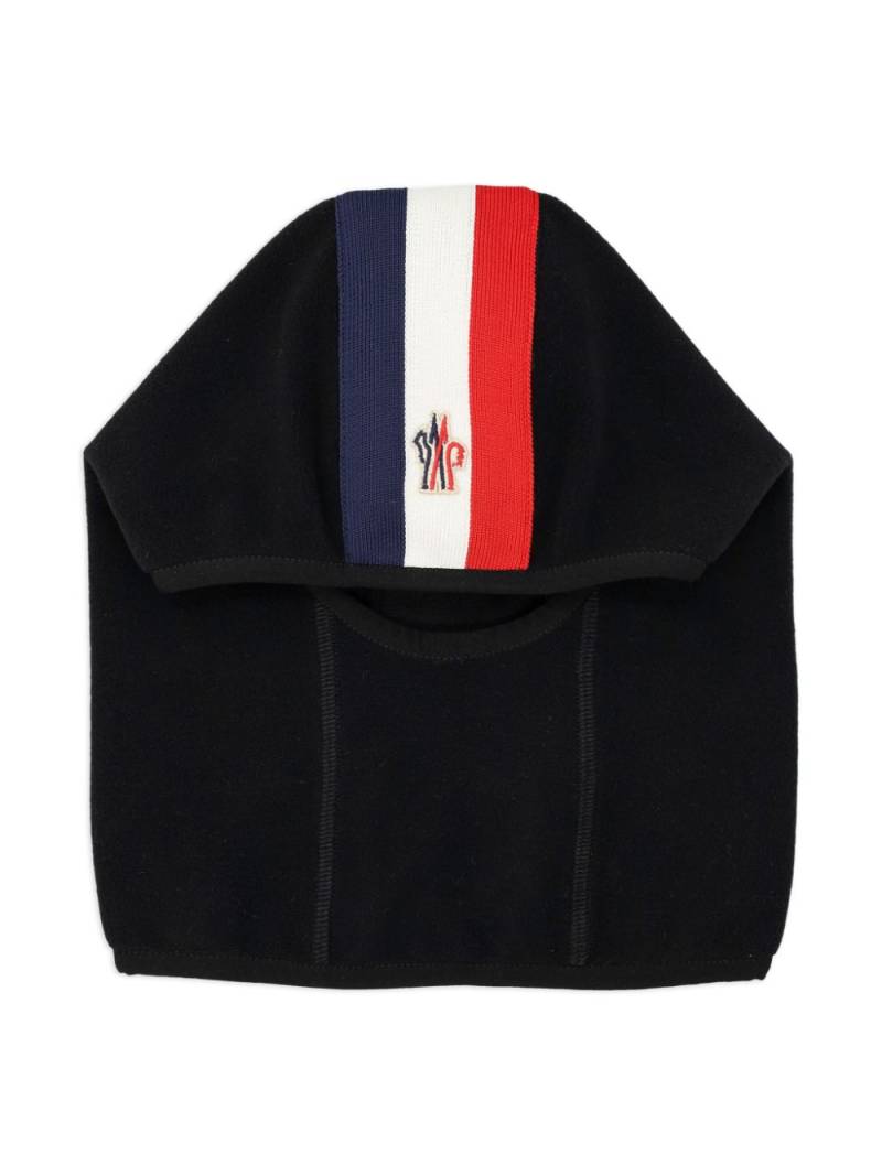 MONCLER GRENOBLE KIDS cotton balaclava - Black von MONCLER GRENOBLE KIDS