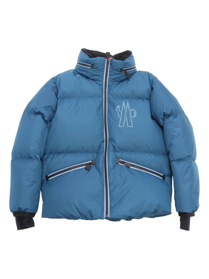 MONCLER GRENOBLE KIDS logo padded jacket - Blue von MONCLER GRENOBLE KIDS