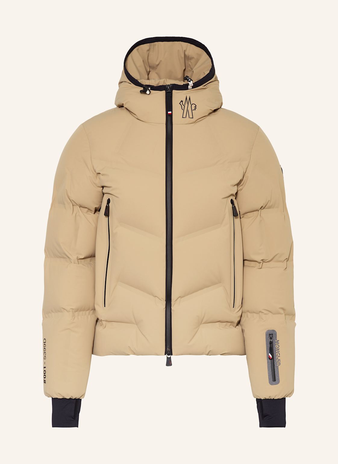 Moncler Grenoble Daunen-Skijacke Arcesaz beige von MONCLER GRENOBLE