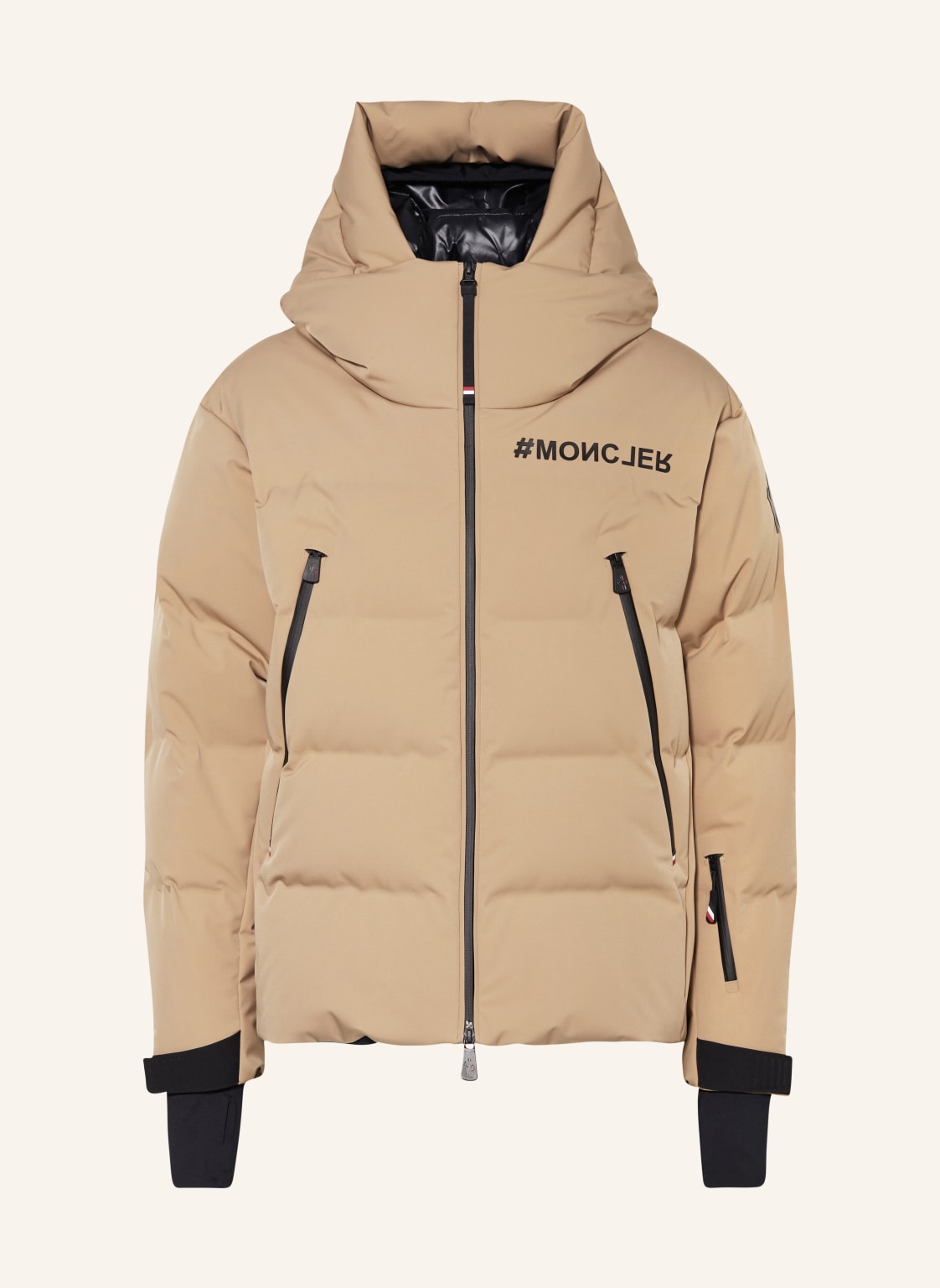 Moncler Grenoble Daunen-Skijacke Fellberg beige von MONCLER GRENOBLE