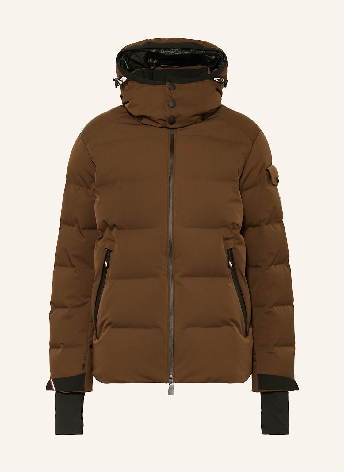 Moncler Grenoble Daunen-Skijacke Montgetech braun von MONCLER GRENOBLE