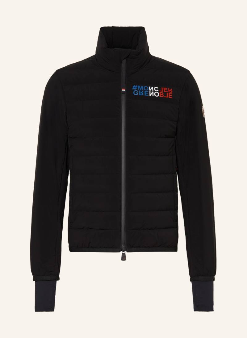 Moncler Grenoble Daunenjacke Crepol Im Materialmix schwarz von MONCLER GRENOBLE