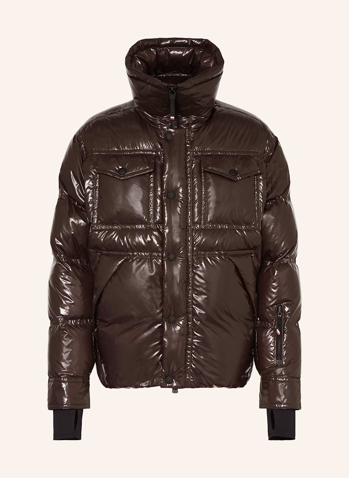 Moncler Grenoble Daunenjacke Tecka braun von MONCLER GRENOBLE