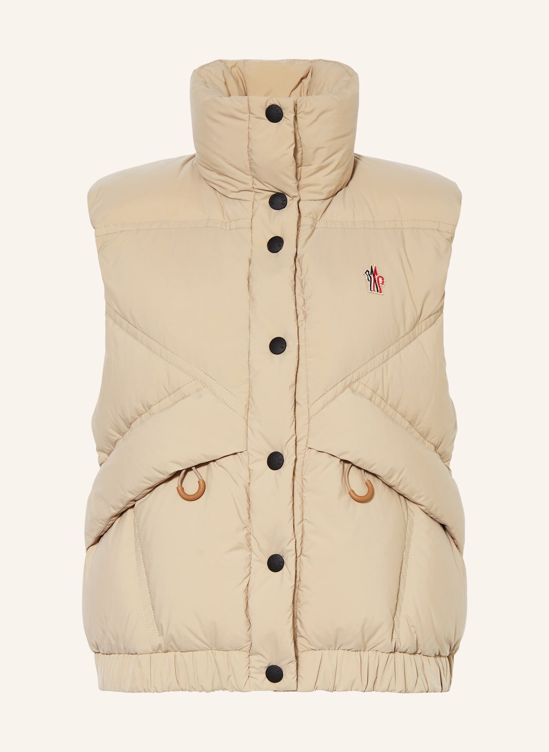 Moncler Grenoble Daunenweste Marolies beige von MONCLER GRENOBLE