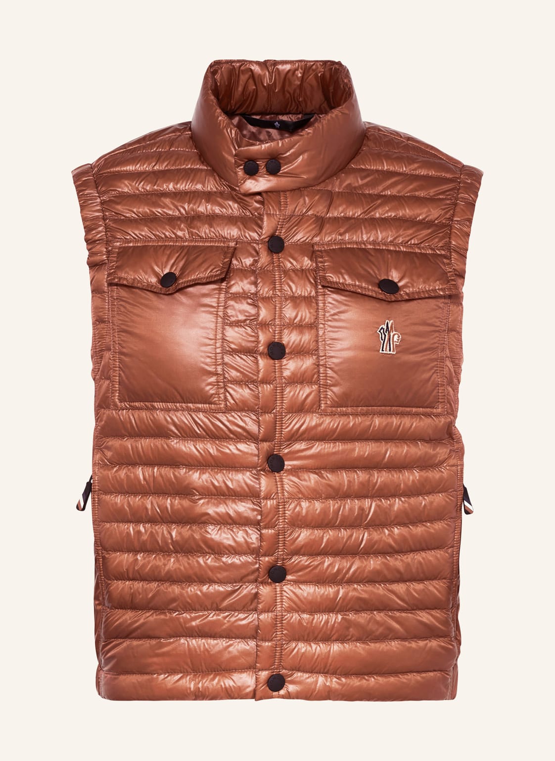 Moncler Grenoble Daunenweste Ollon braun von MONCLER GRENOBLE