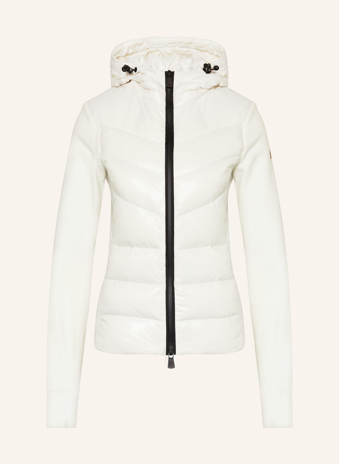 Moncler Grenoble Hybrid-Daunenjacke weiss von MONCLER GRENOBLE