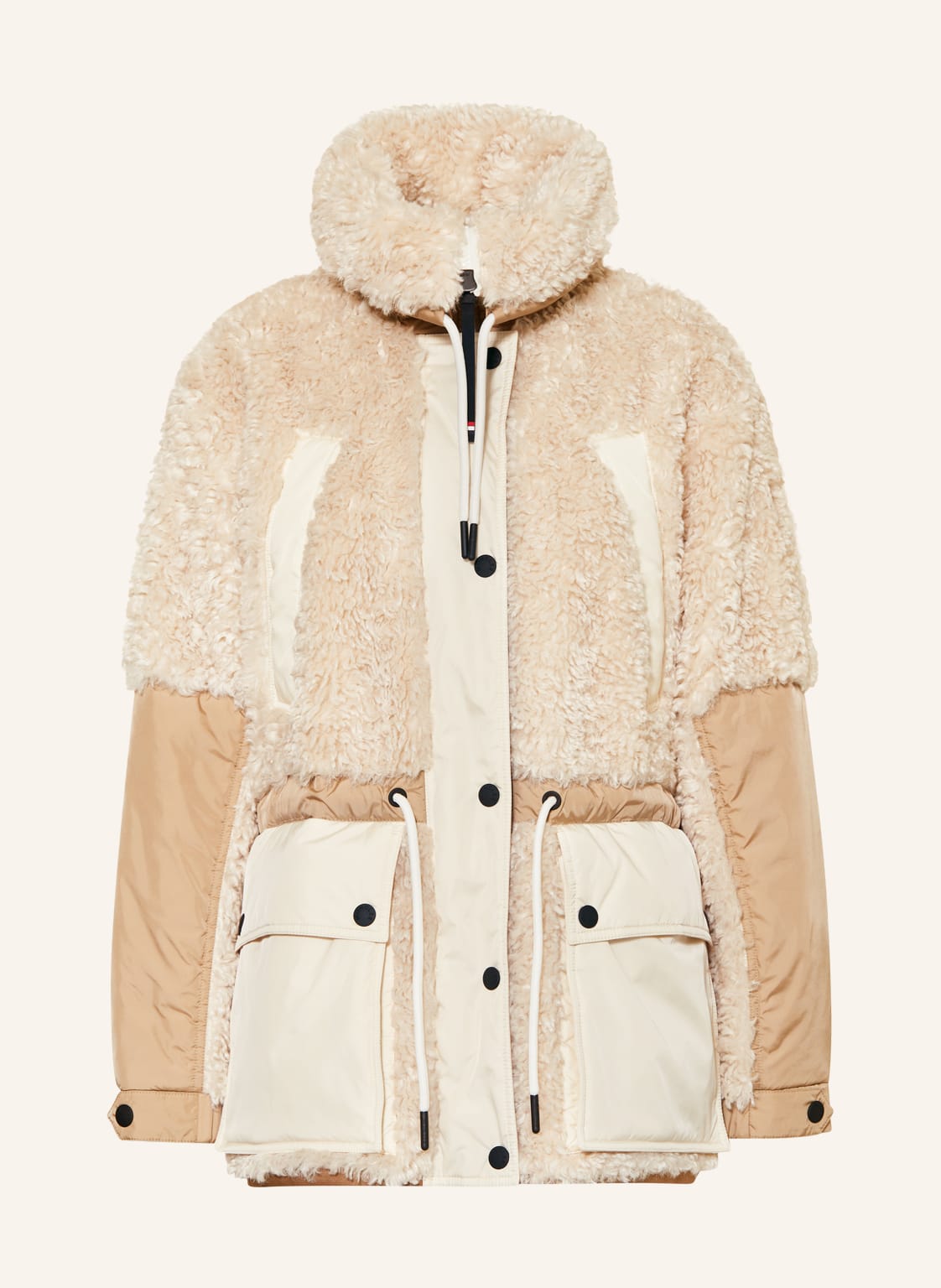 Moncler Grenoble Hybrid-Jacke Lauzes weiss von MONCLER GRENOBLE