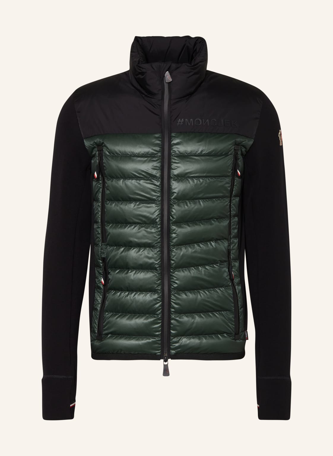 Moncler Grenoble Hybrid-Sweatjacke schwarz von MONCLER GRENOBLE