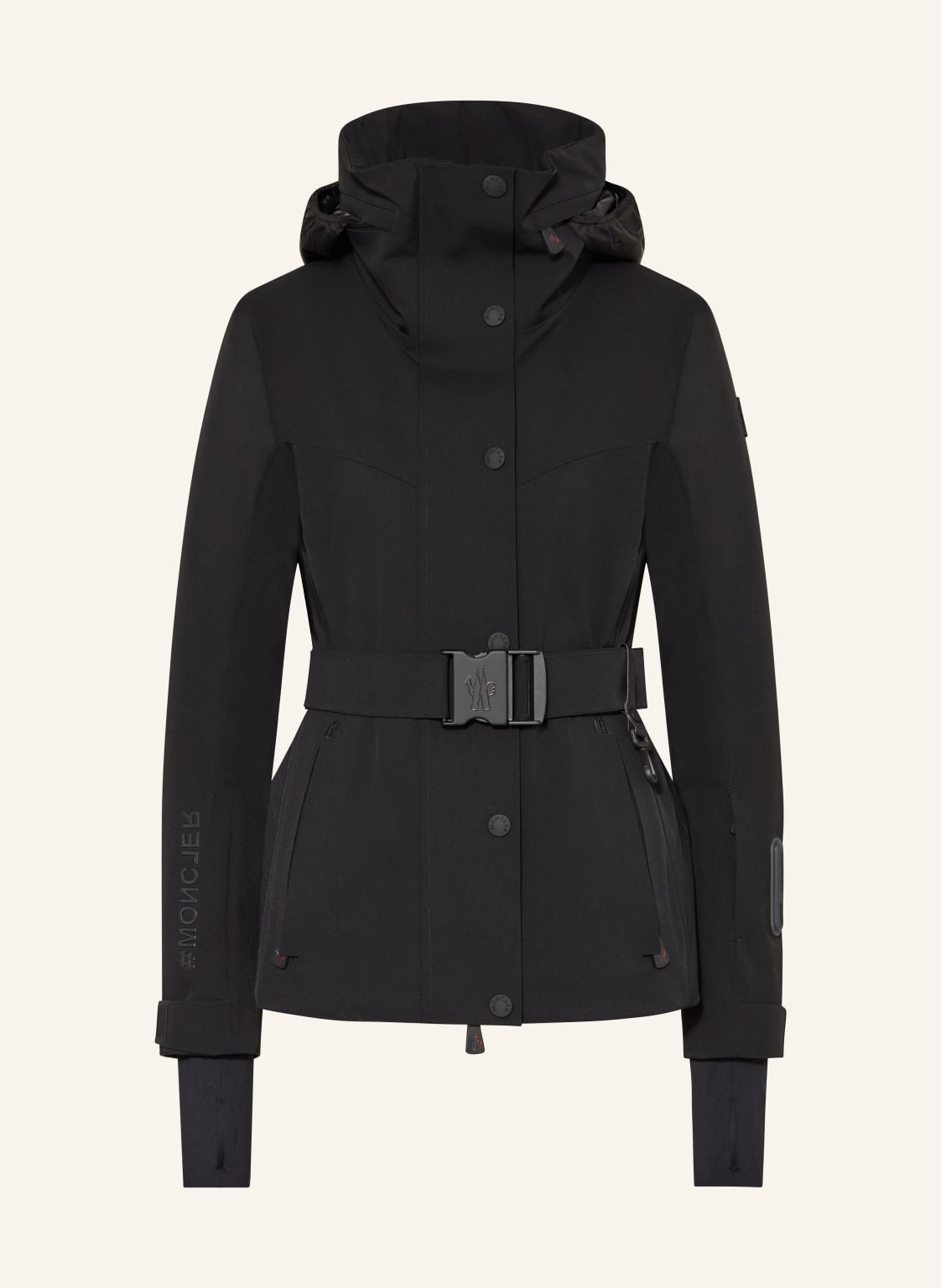 Moncler Grenoble Skijacke Hainet schwarz von MONCLER GRENOBLE