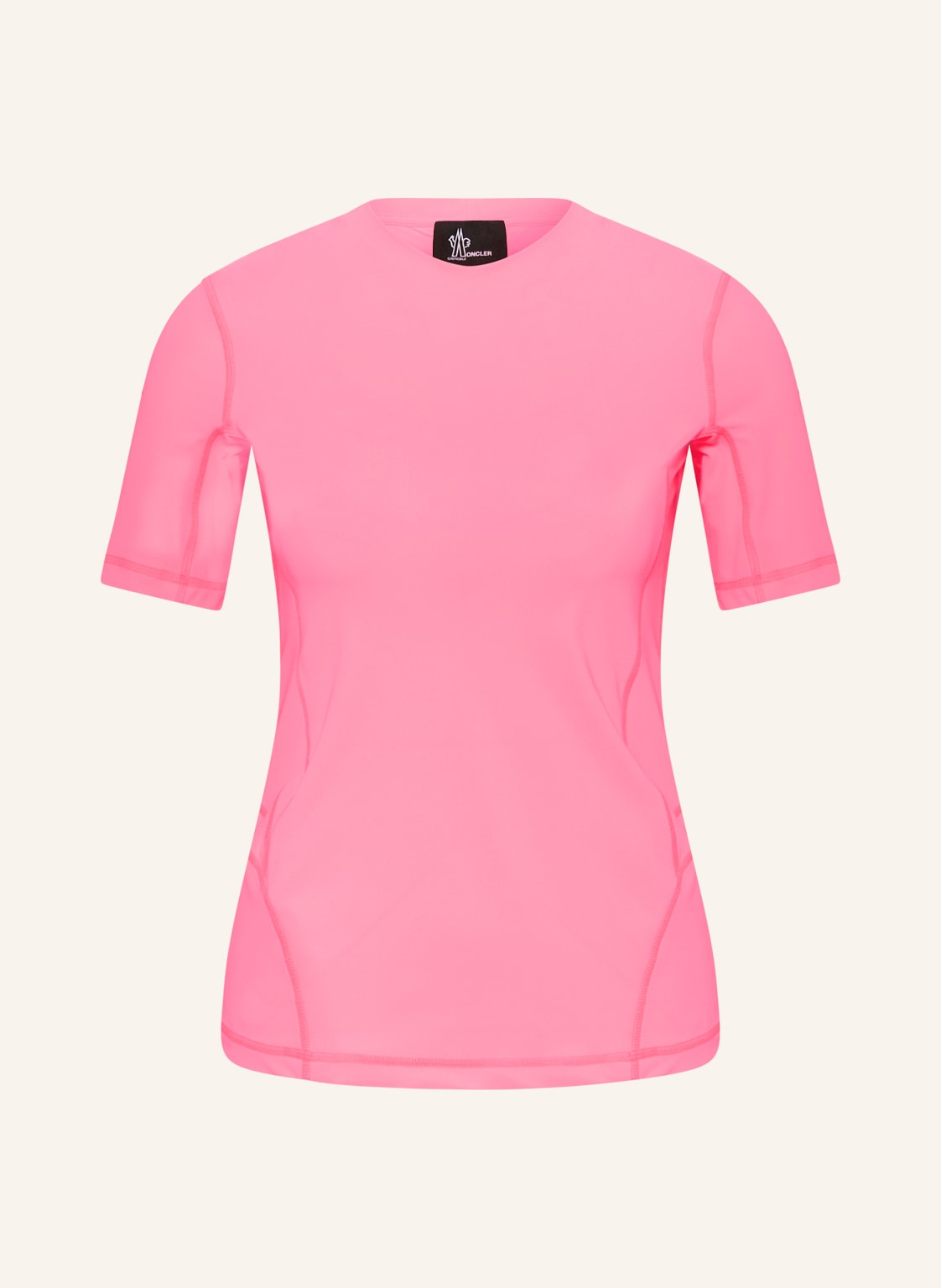 Moncler Grenoble T-Shirt Activewear pink von MONCLER GRENOBLE