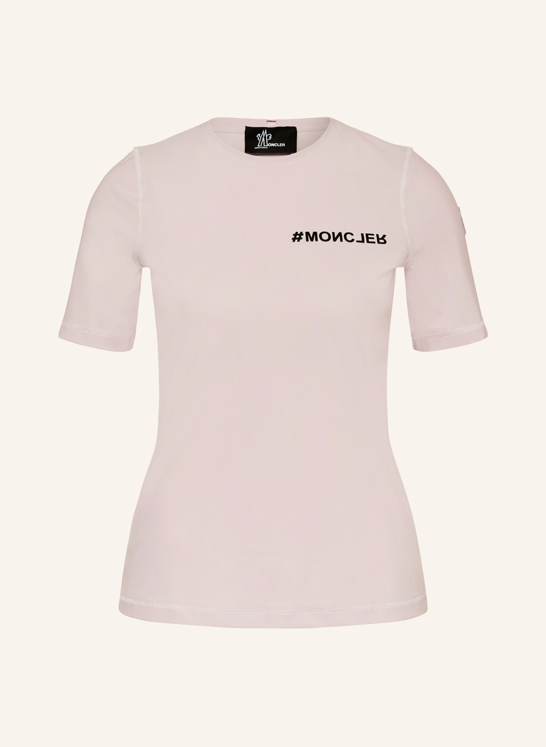 Moncler Grenoble T-Shirt rosa von MONCLER GRENOBLE