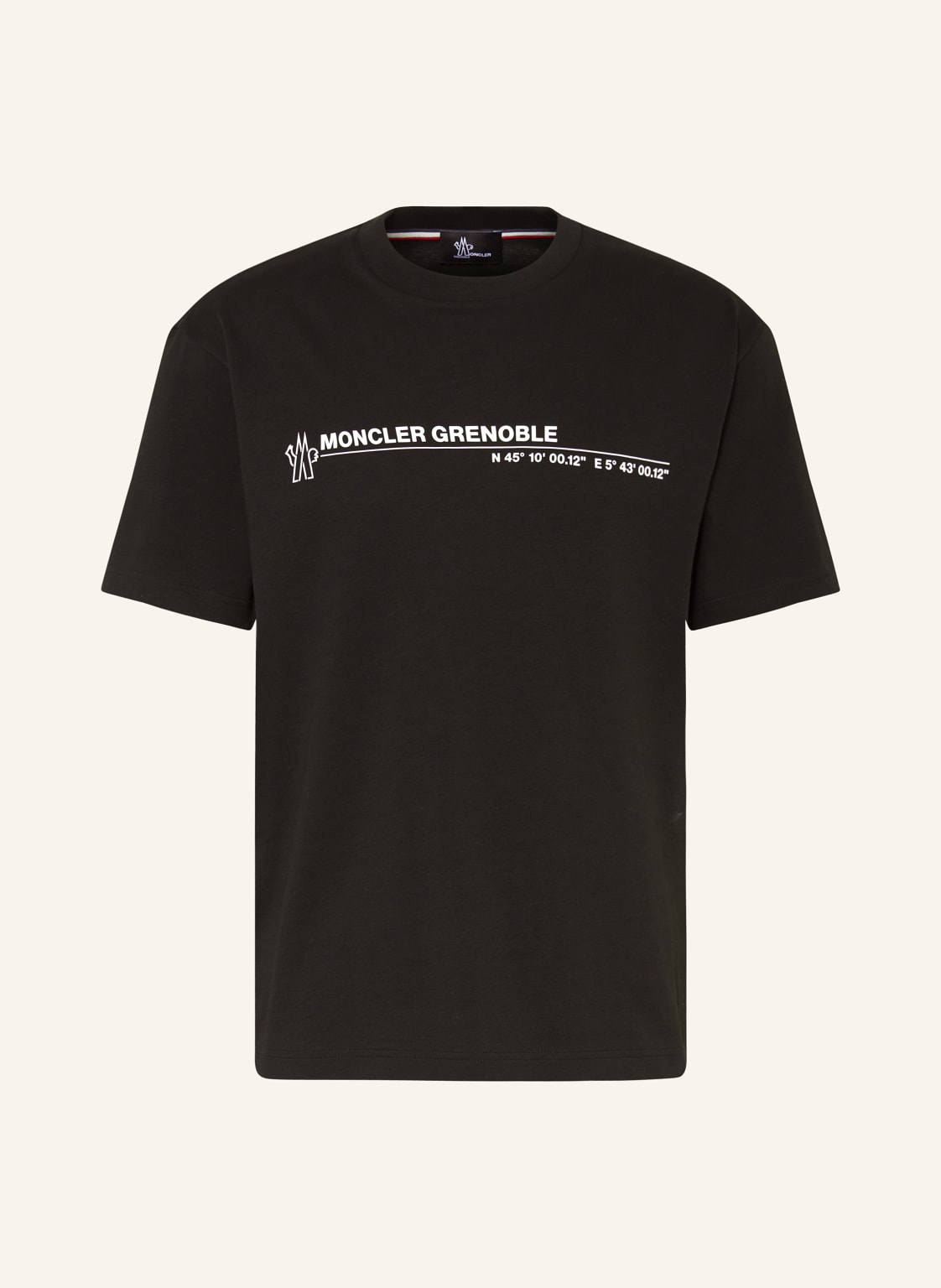 Moncler Grenoble T-Shirt schwarz von MONCLER GRENOBLE