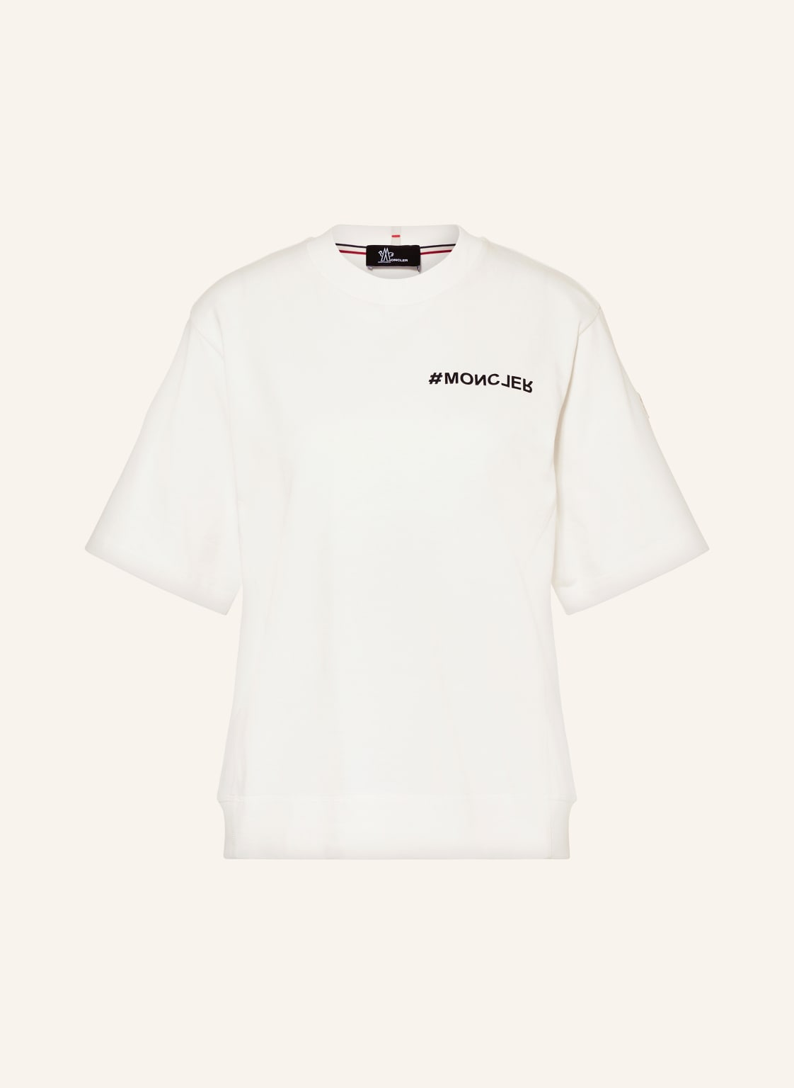 Moncler Grenoble T-Shirt weiss von MONCLER GRENOBLE