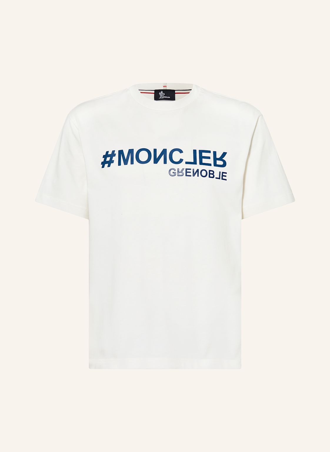 Moncler Grenoble T-Shirt weiss von MONCLER GRENOBLE