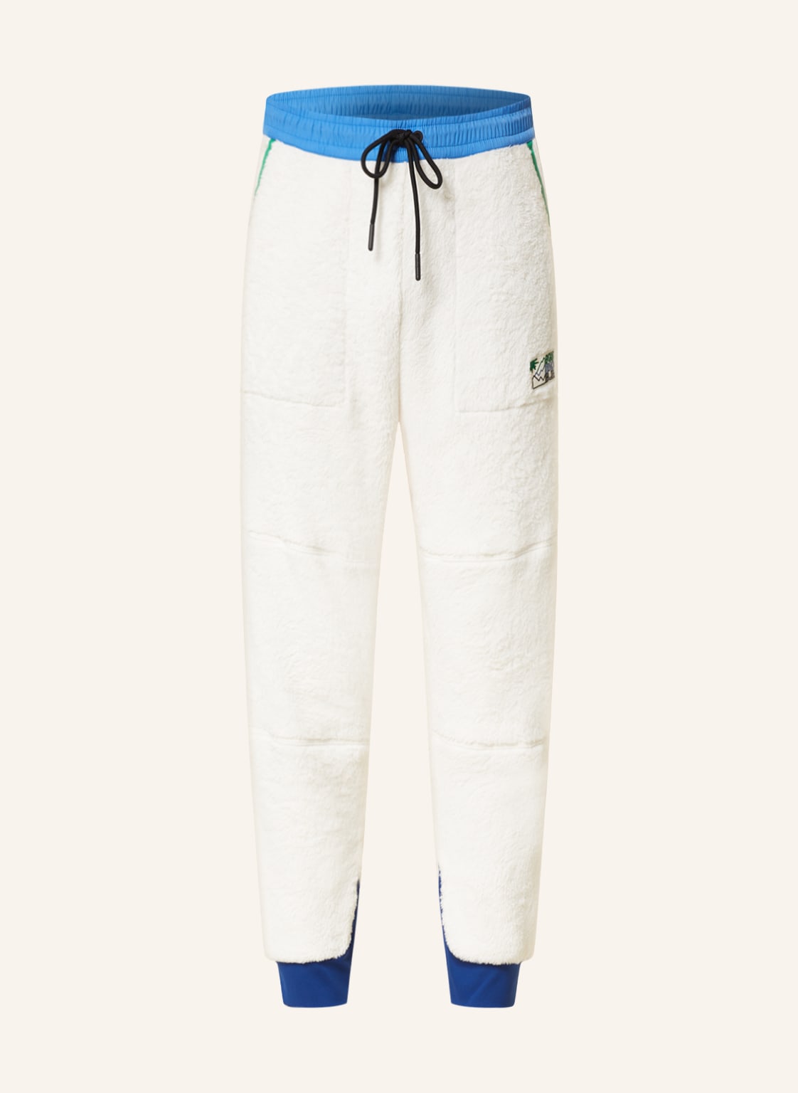 Moncler Grenoble Teddyfell-Hose weiss von MONCLER GRENOBLE