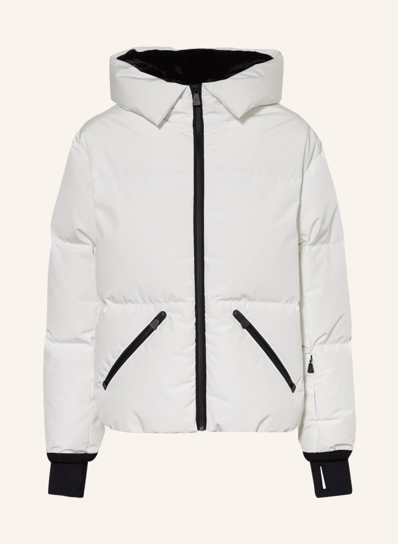 Moncler Enfant Daunen-Skijacke Amancy Mit Kunstfell weiss von MONCLER enfant