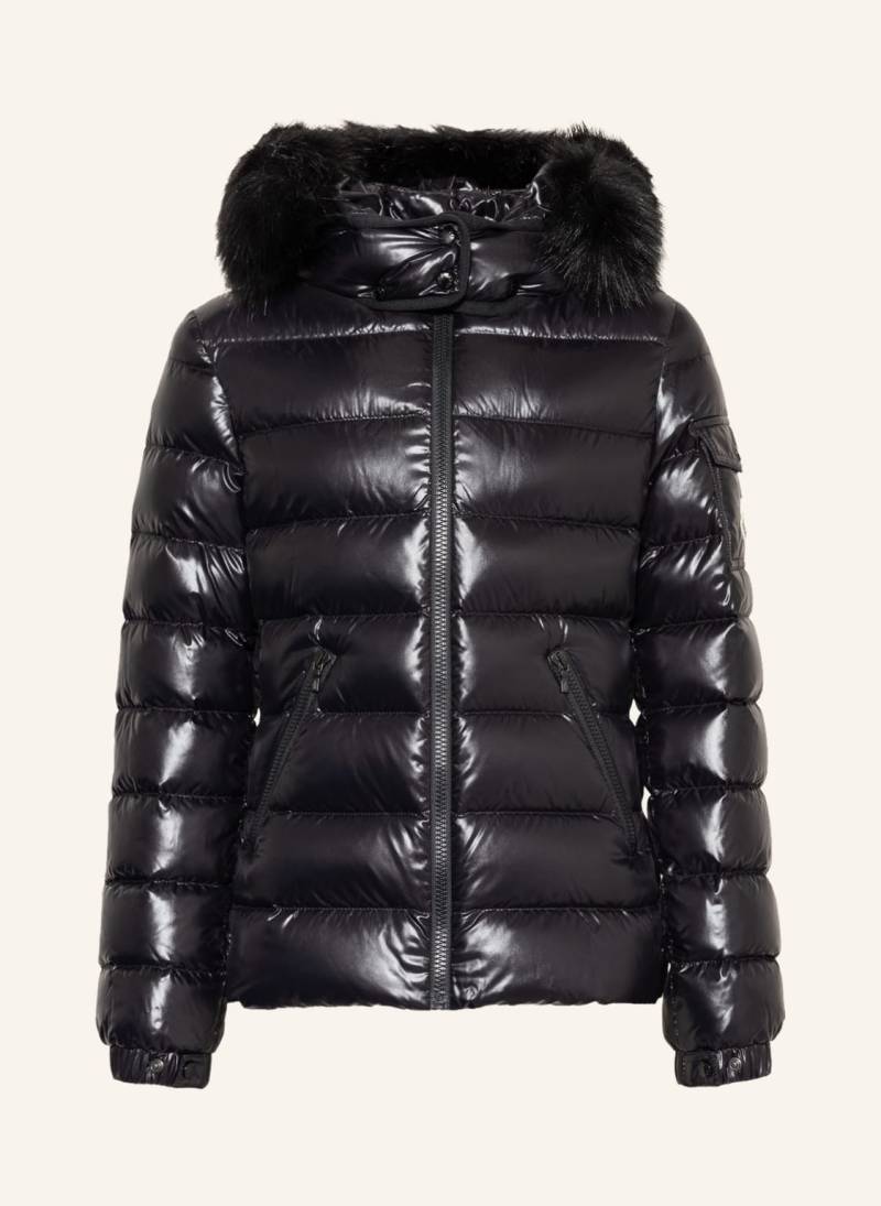 Moncler Enfant Daunenjacke Badyf Mit Abnehmbarem Kunstfell schwarz von MONCLER enfant