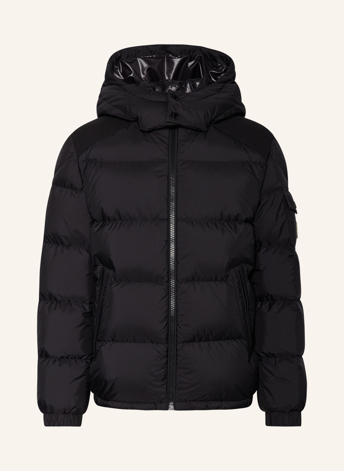 Moncler Enfant Daunenjacke Jake Mit Abnehmbarer Kapuze schwarz von MONCLER enfant