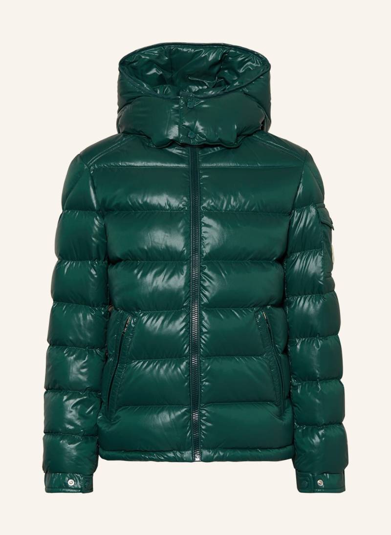 Moncler Enfant Daunenjacke Moncler Maya Mit Abnehmbarer Kapuze gruen von MONCLER enfant