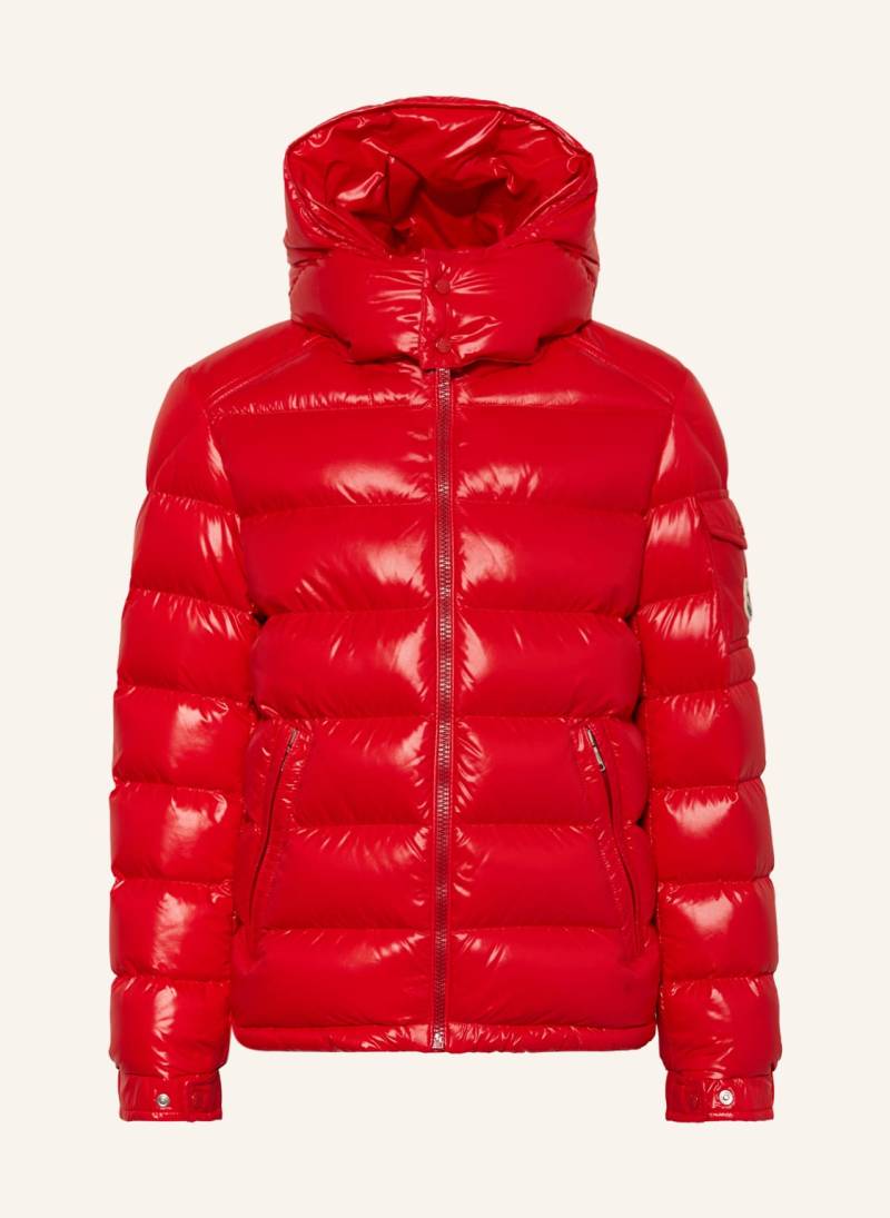 Moncler Enfant Daunenjacke Moncler Maya Mit Abnehmbarer Kapuze rot von MONCLER enfant