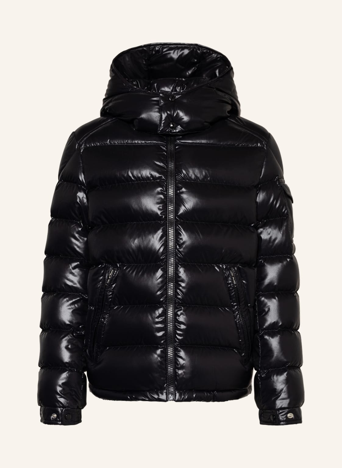 Moncler Enfant Daunenjacke New Moncler Maya Mit Abnehmbarer Kapuze schwarz von MONCLER enfant