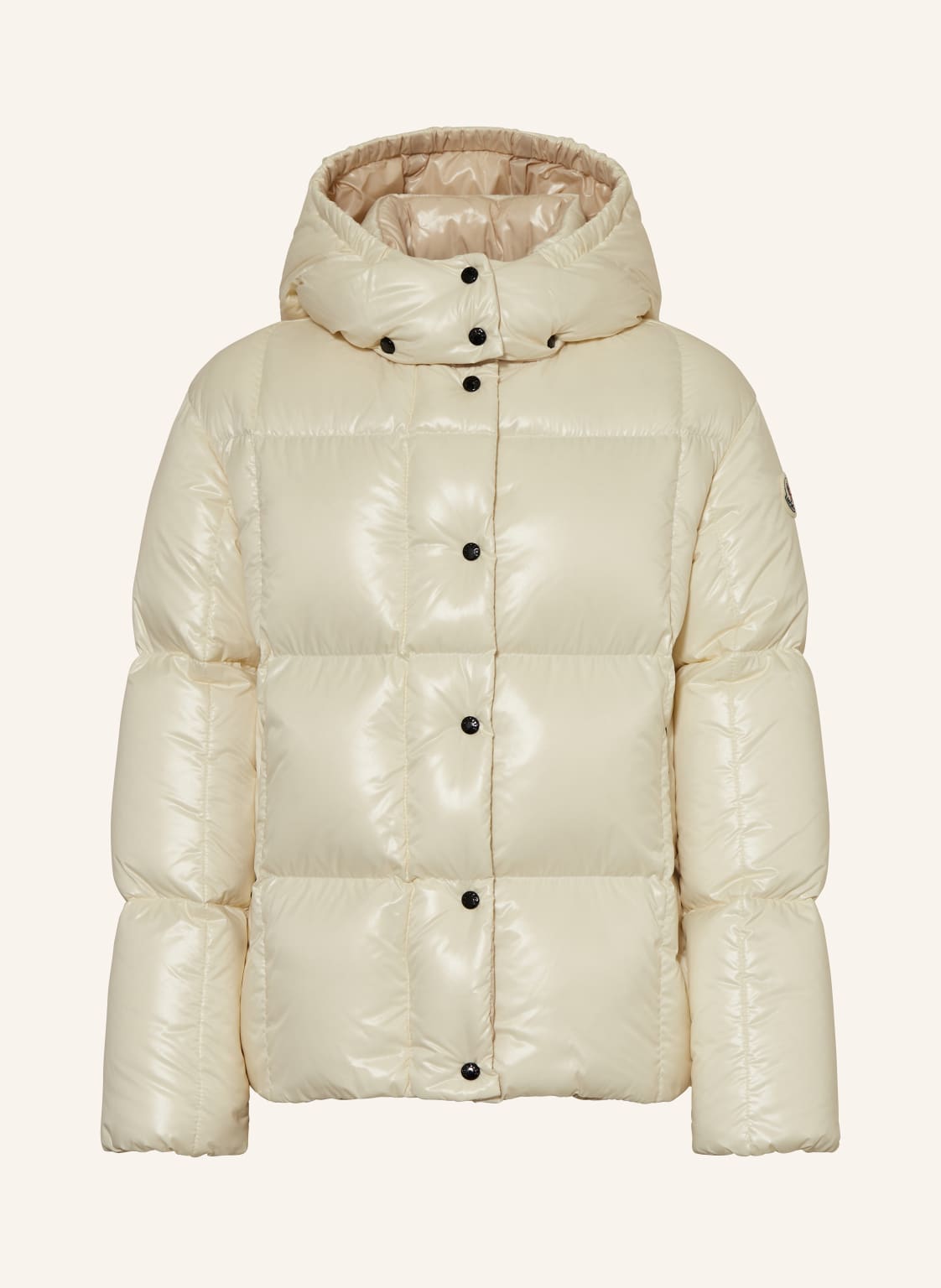 Moncler Enfant Daunenjacke Parana Mit Abnehmbarer Kapuze beige von MONCLER enfant