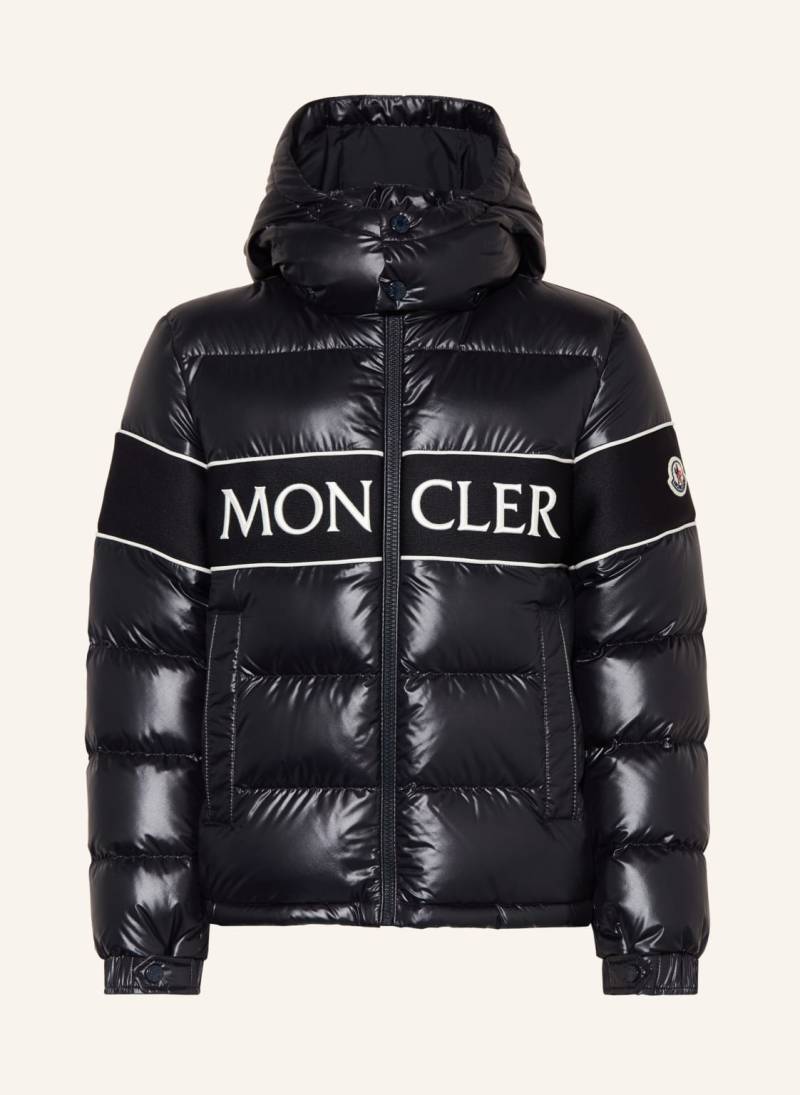 Moncler Enfant Daunenjacke Truyere Mit Abnehmbarer Kapuze blau von MONCLER enfant