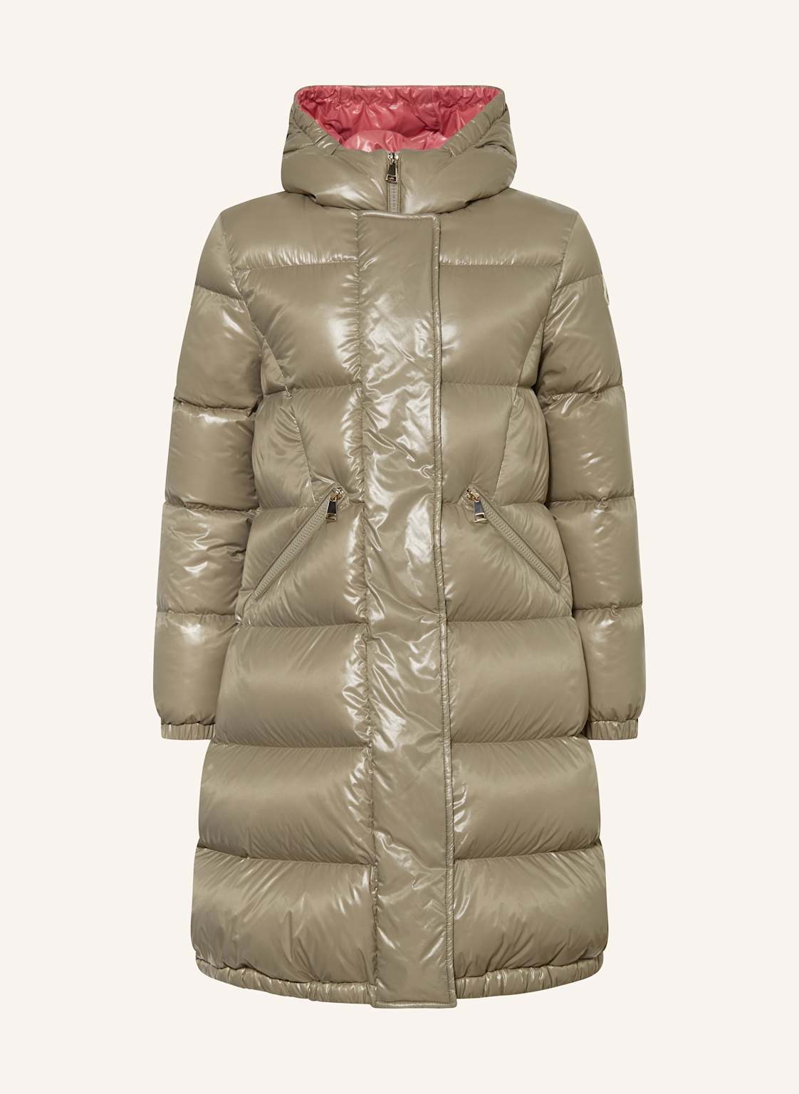 Moncler Enfant Daunenmantel Bellevue beige Moncler Enfant Daunenmantel Bellevue beige von MONCLER enfant