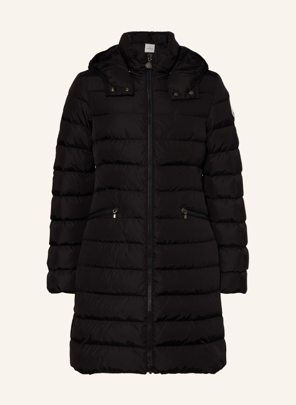 Moncler Enfant Daunenmantel Charpal Mit Abnehmbarer Kapuze schwarz von MONCLER enfant