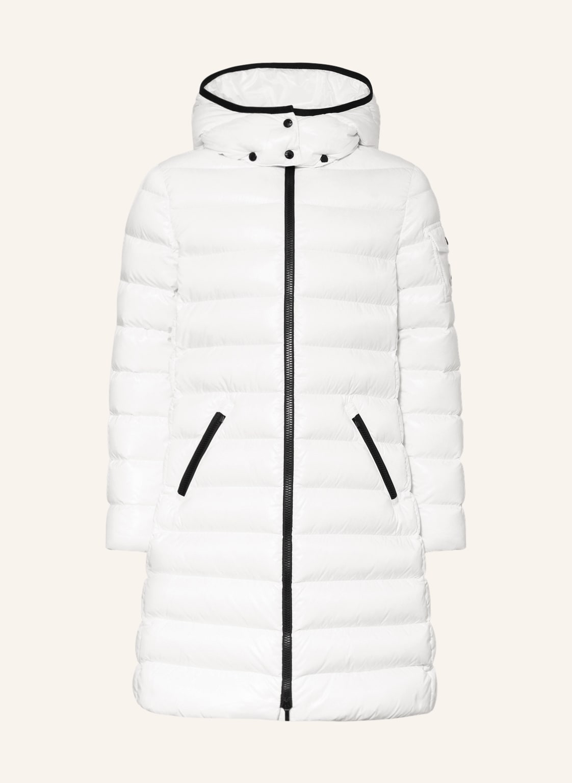 Moncler Enfant Daunenmantel Moka weiss von MONCLER enfant