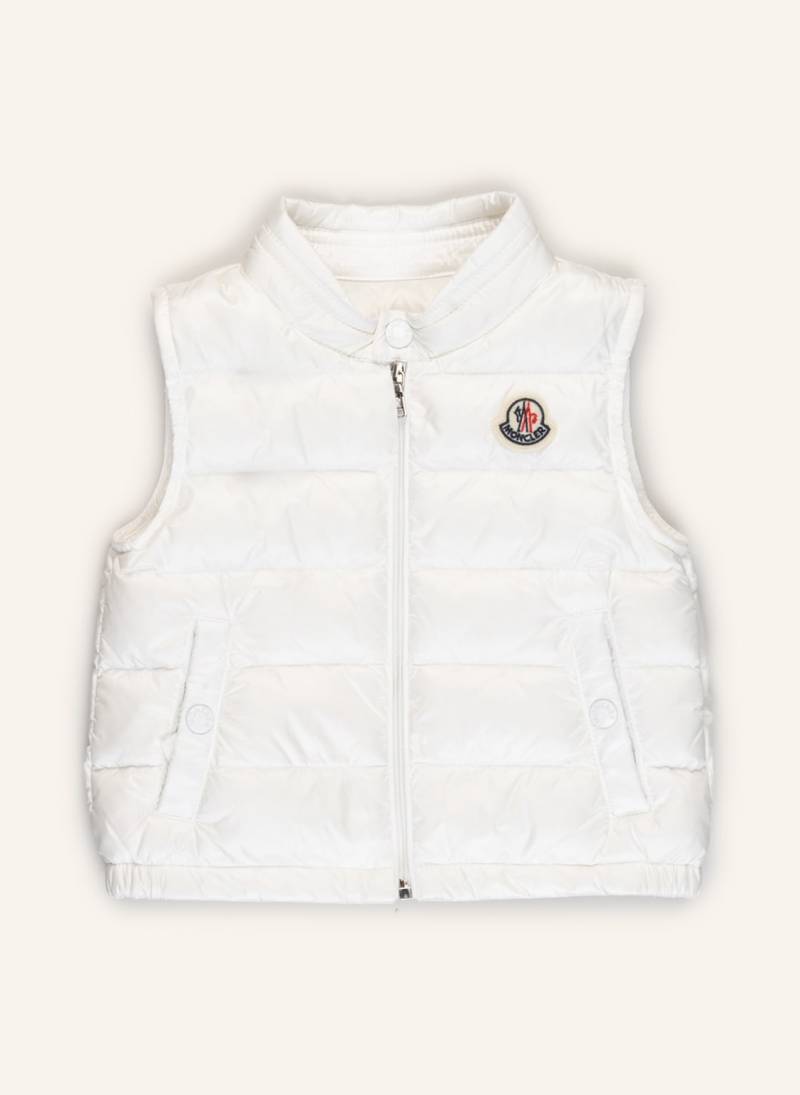 Moncler Enfant Daunenweste Amaury weiss von MONCLER enfant