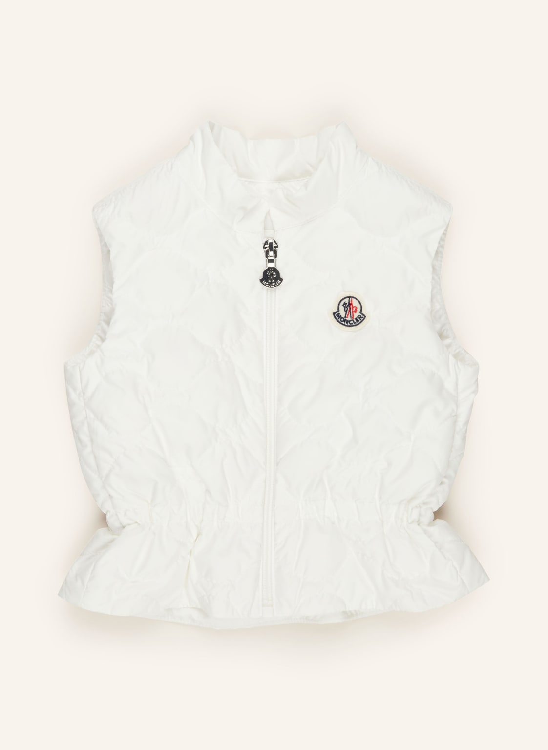 Moncler Enfant Daunenweste Ambertine weiss von MONCLER enfant