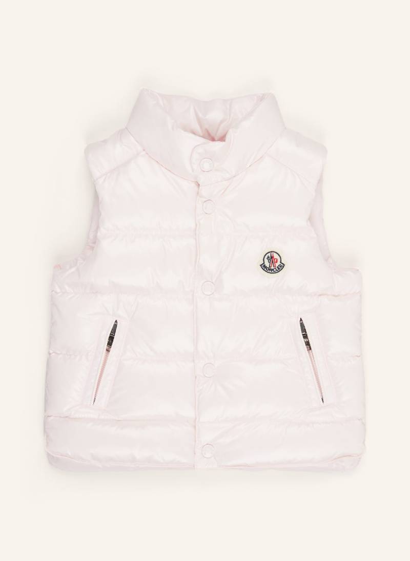 Moncler Enfant Daunenweste Bernard rosa von MONCLER enfant