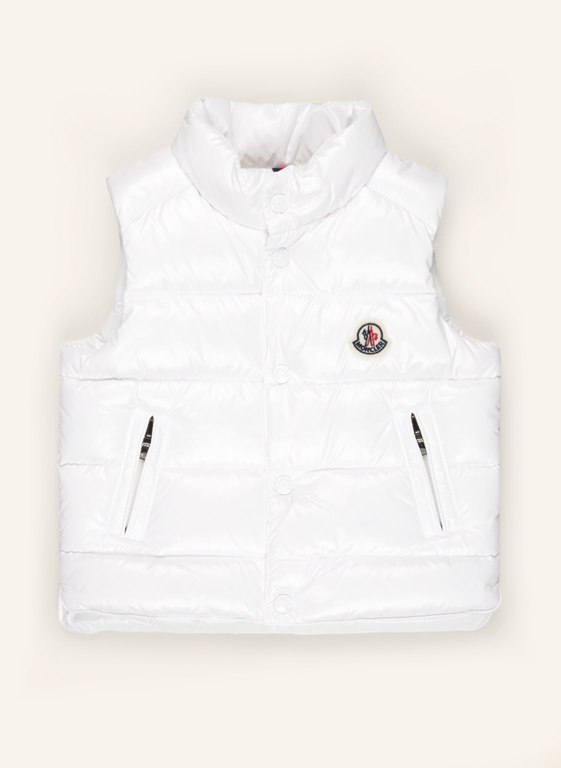 Moncler Enfant Daunenweste Bernard weiss von MONCLER enfant