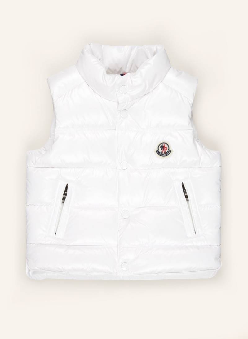 Moncler Enfant Daunenweste Bernard weiss von MONCLER enfant