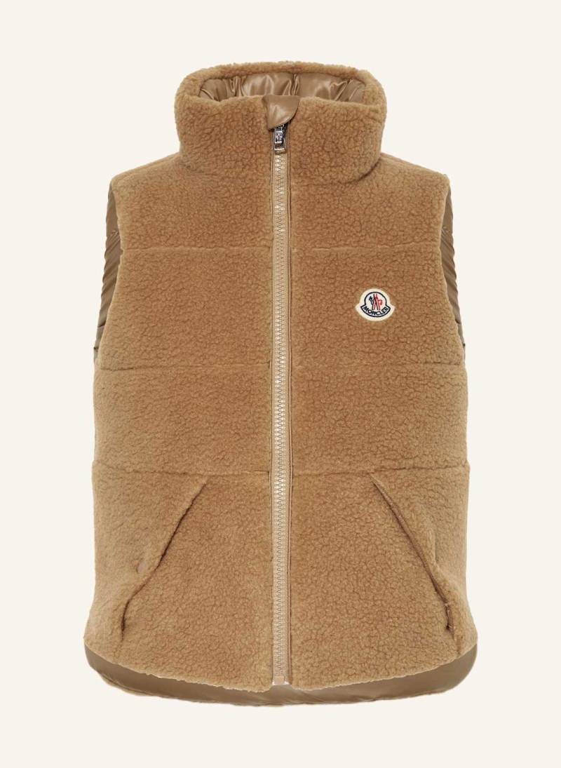 Moncler Enfant Daunenweste Colbricon Zum Wenden beige von MONCLER enfant