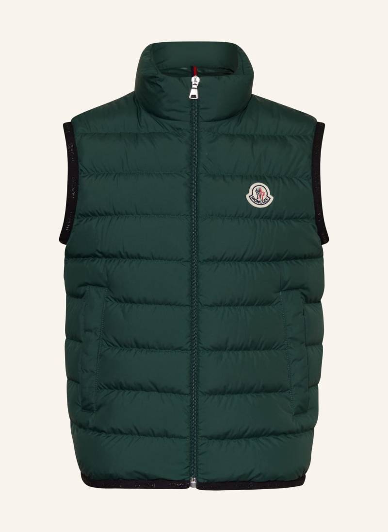 Moncler Enfant Daunenweste Contrin gruen von MONCLER enfant