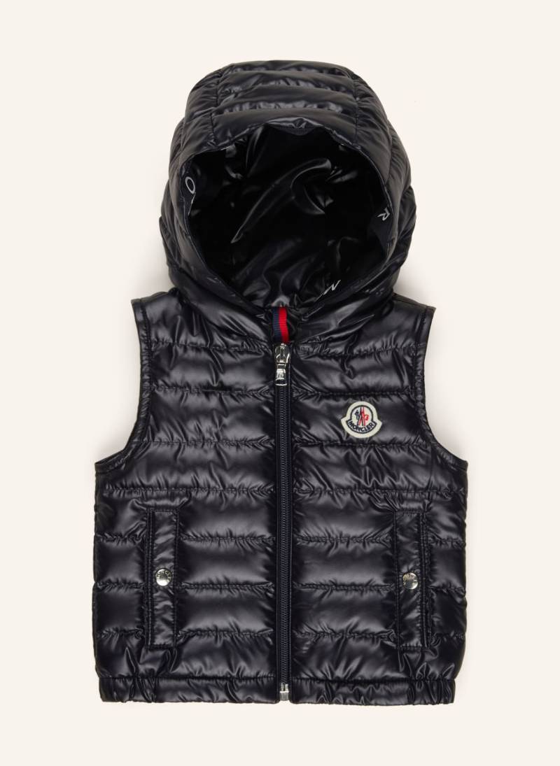 Moncler Enfant Daunenweste Couronne blau von MONCLER enfant