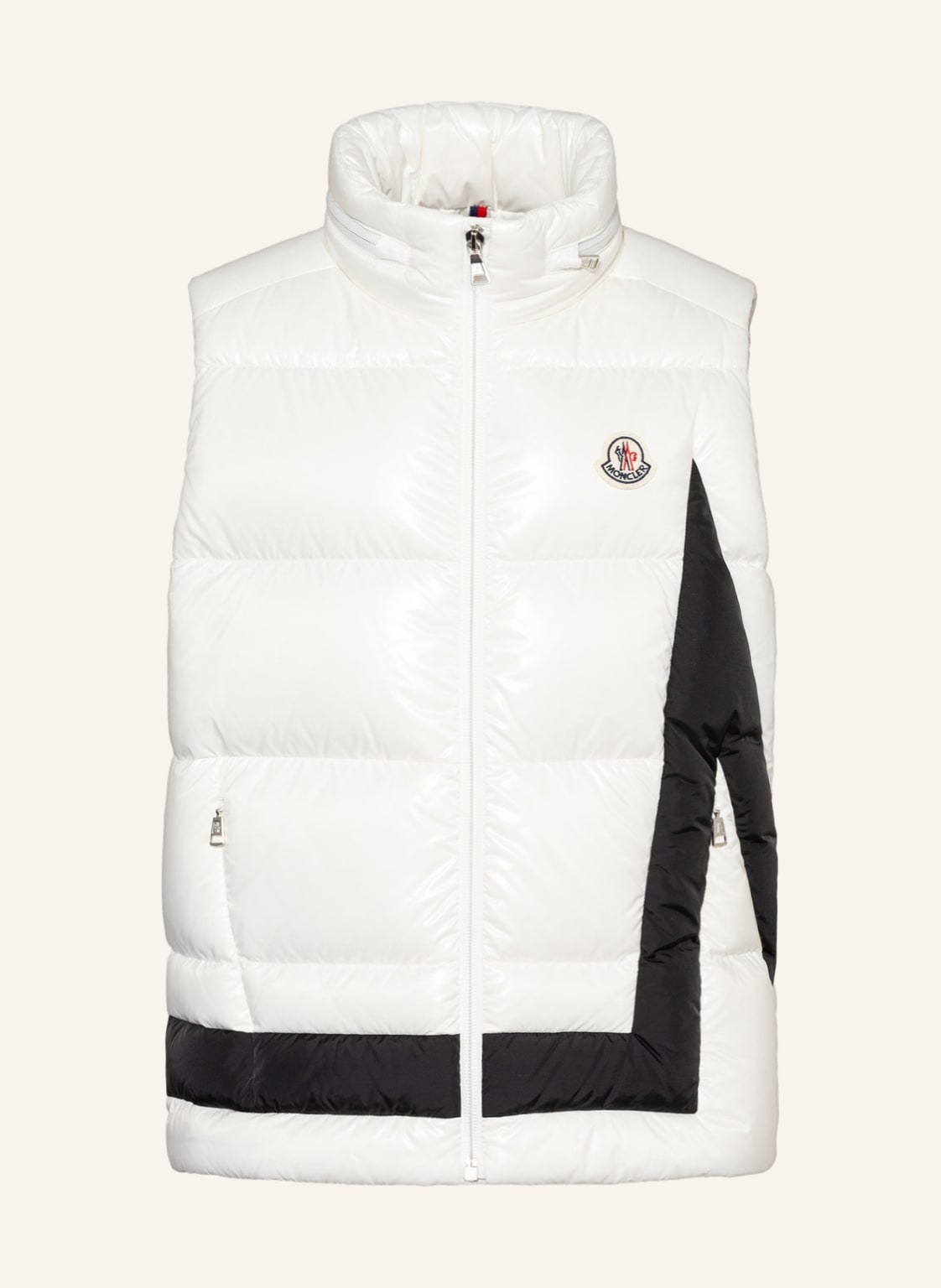 Moncler Enfant Daunenweste Kevoser weiss Moncler Enfant Daunenweste Kevoser weiss von MONCLER enfant