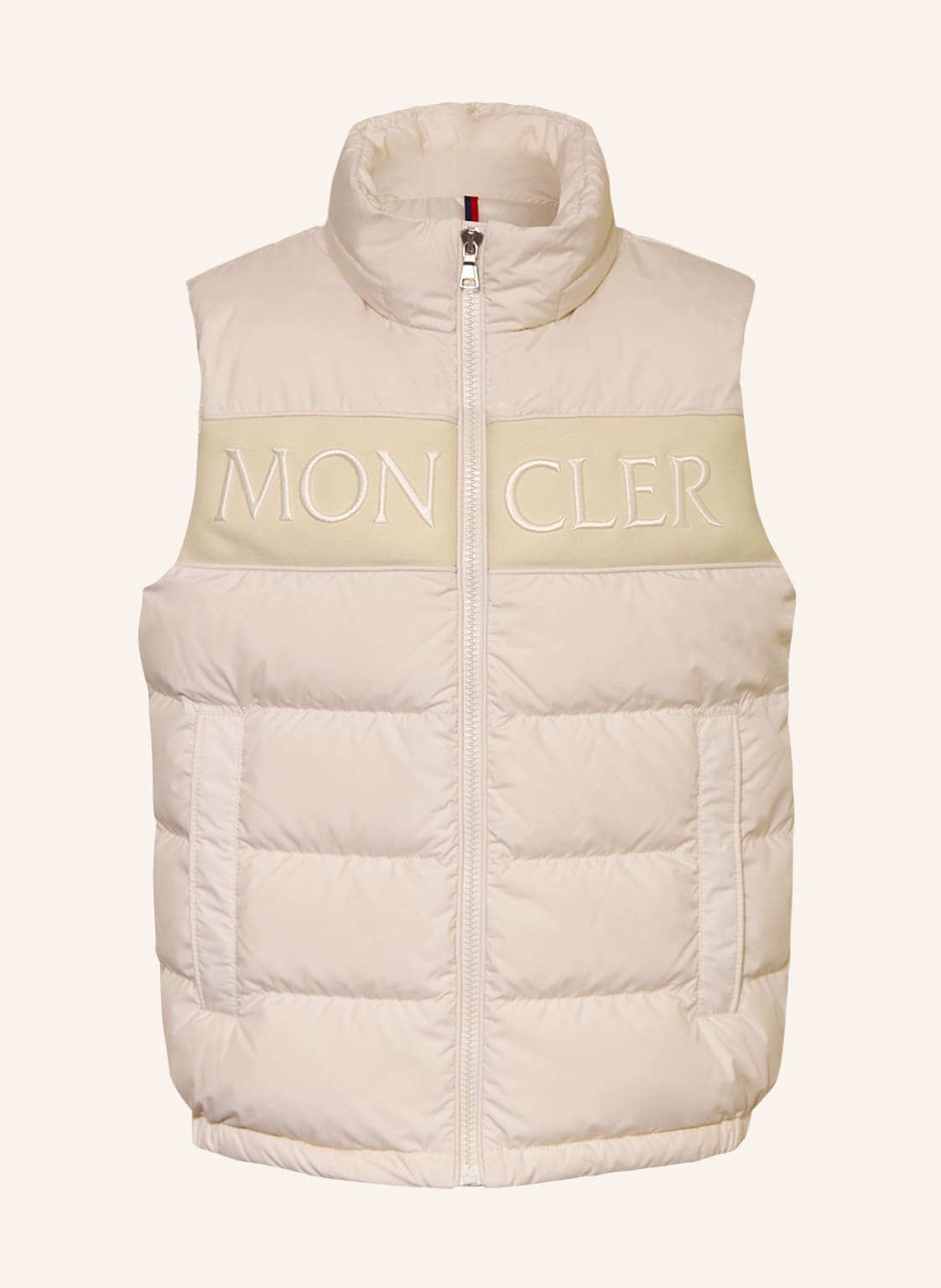 Moncler Enfant Daunenweste Rafael beige Moncler Enfant Daunenweste Rafael beige von MONCLER enfant