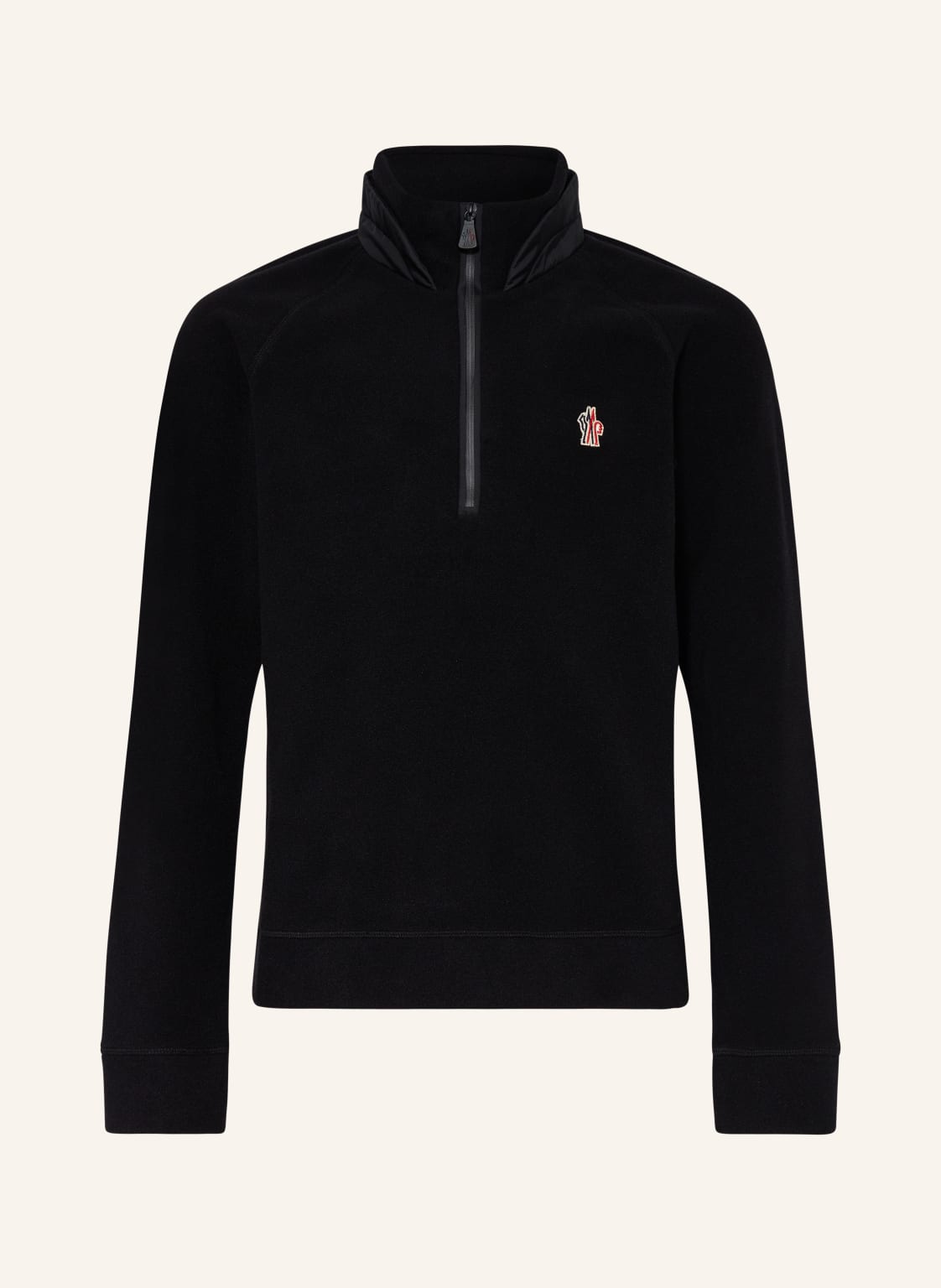 Moncler Enfant Fleece-Troyer schwarz von MONCLER enfant