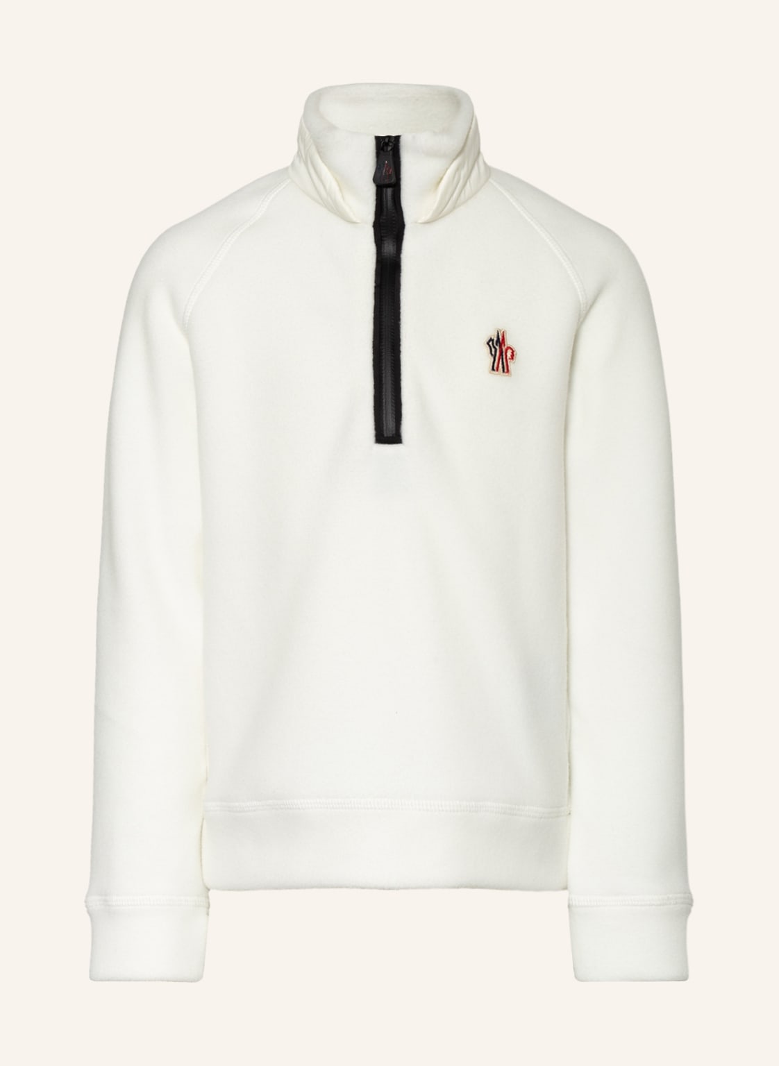 Moncler Enfant Fleece-Troyer weiss von MONCLER enfant